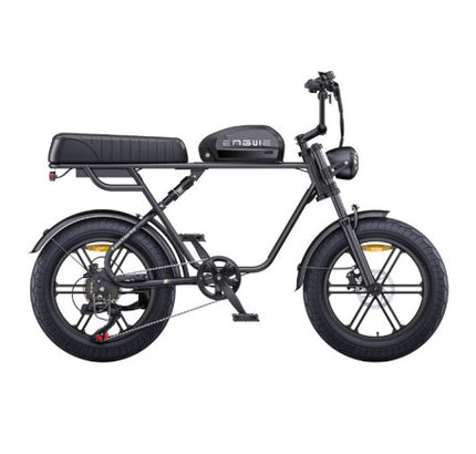 ENGWE M1 elektrinis dviratis (20"), juoda, 15.6Ah + 13Ah