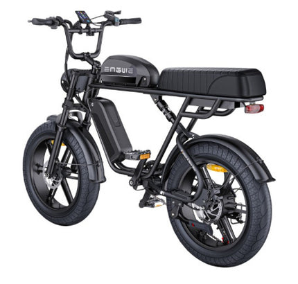 ENGWE M1 elektrinis dviratis (20"), juoda, 15.6Ah + 13Ah