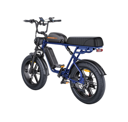 ENGWE M1 elektrinis dviratis (20"), juoda, 15.6Ah + 13Ah