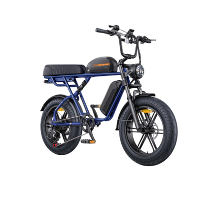 ENGWE M1 elektrinis dviratis (20"), juoda, 15.6Ah + 13Ah