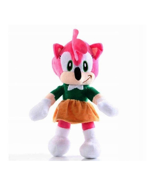 Minkštas pliušinis žaislas iš Sonic ežiukas Amy Rose, 28 cm