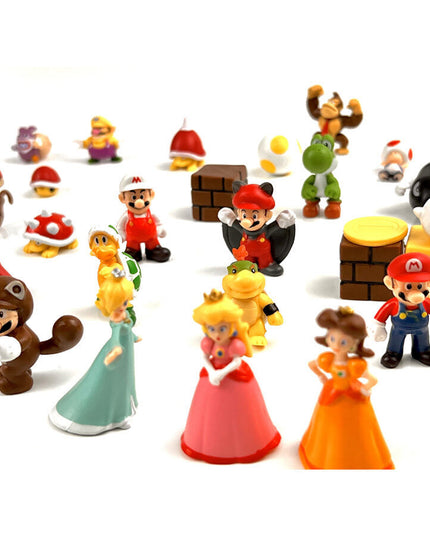 Figūrėlių rinkinys su maišeliu Super Mario Bros, 48 vnt