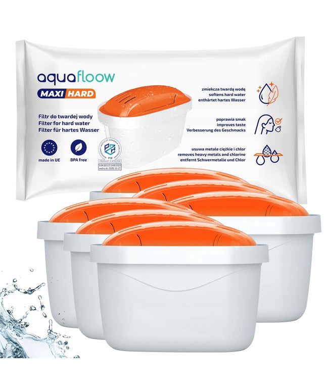 Vandens filtrai kietam vandeniui AquaFloow MaxiHard, 6 vnt
