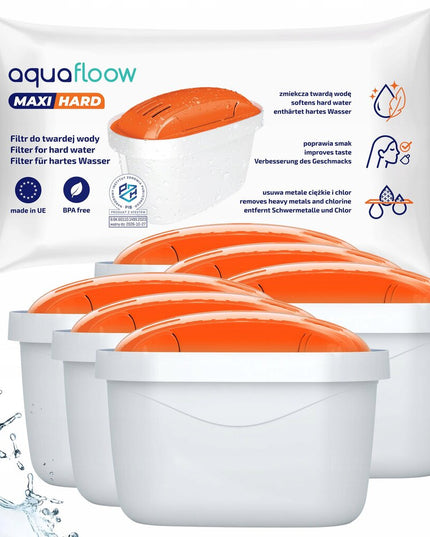 Vandens filtrai kietam vandeniui AquaFloow MaxiHard, 6 vnt