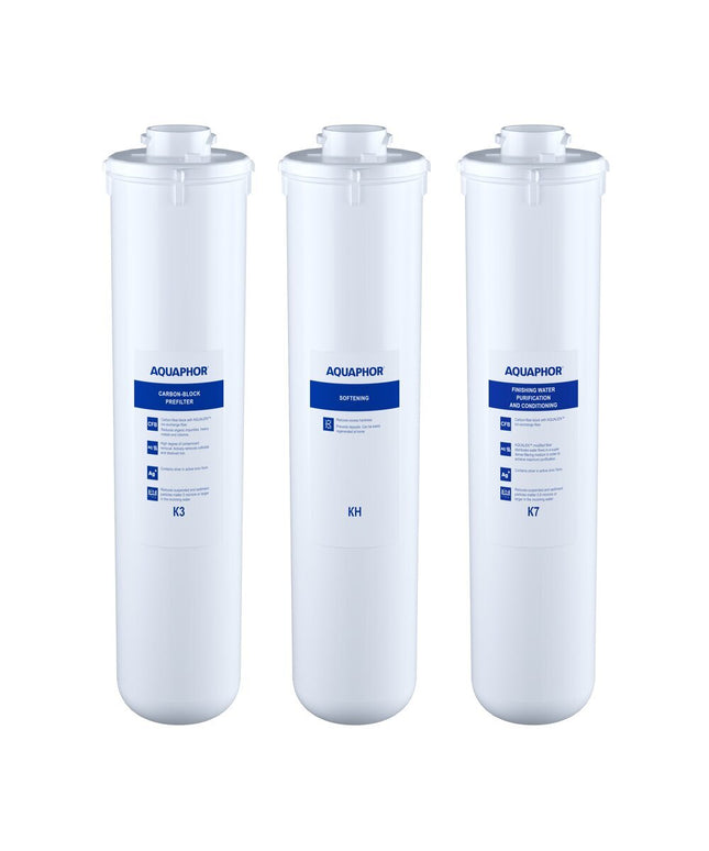 Vandens filtrų rinkinys Aquaphor Crystal K3-KH-K7, 3 vnt