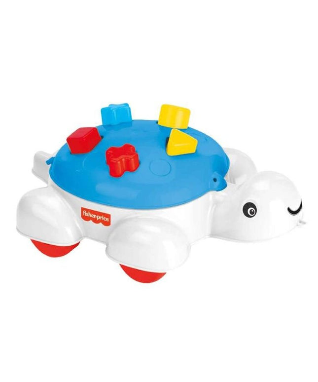 Formelių rūšiuoklis-vėžlys, su ratukais, Dolu Fisher Price, 1804