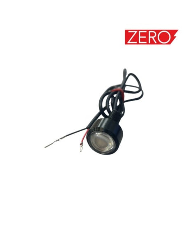 Galinis raudonas LED mini žibintas ZERO 8