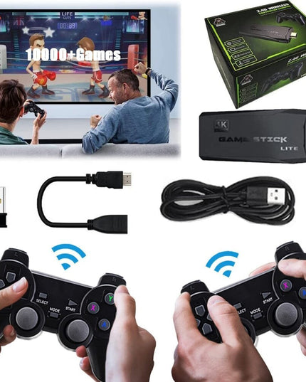 Belaidė žaidimų konsolė Game Stick Lite, 64GB, su 3500 žaidimų