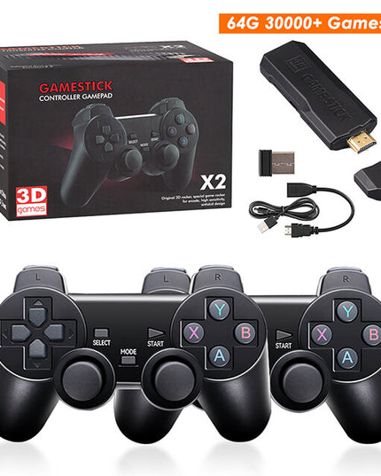 GD10 S vaizdo žaidimų konsolė Integruota 40000 retro rankinio žaidimų grotuvo konsolė Belaidis valdiklis TV žaidimo lazda 4KHD, skirta PSP/GBA