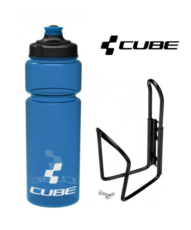Gertuvė ir laikiklis Cube Icon, 750 ml, mėlyna