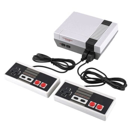 Goodbuy žaidimų konsolė su 2 vairasvirte ir 620 pilkų 8 bitų žaidimų