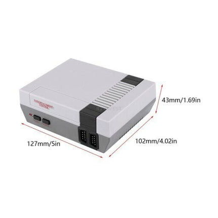 Goodbuy žaidimų konsolė su 2 vairasvirte ir 620 pilkų 8 bitų žaidimų