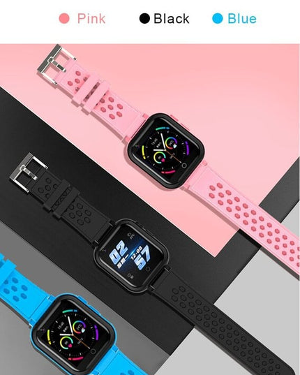 Vaikiškas išmanusis laikrodis Happyjoe Quallmo Pink, rožinis