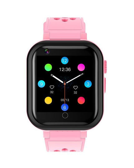 Vaikiškas išmanusis laikrodis Happyjoe Quallmo Pink, rožinis