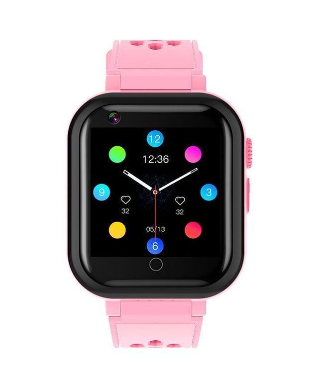Vaikiškas išmanusis laikrodis Happyjoe Quallmo Pink, rožinis