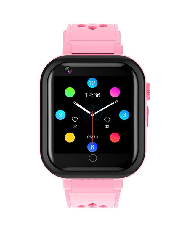 Vaikiškas išmanusis laikrodis Happyjoe Quallmo Pink, rožinis