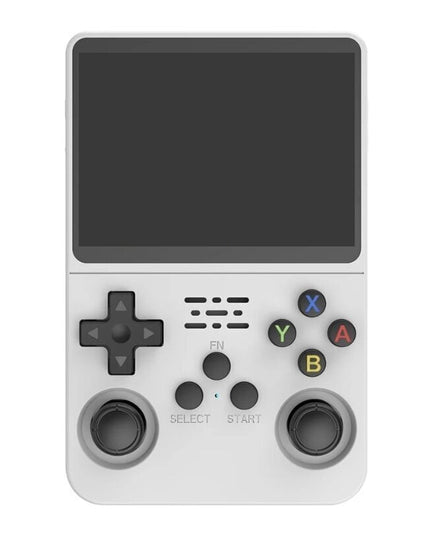 Žaidimų konsolė HappyJoe R36S, 128GB, balta, su 20000 žaidimų