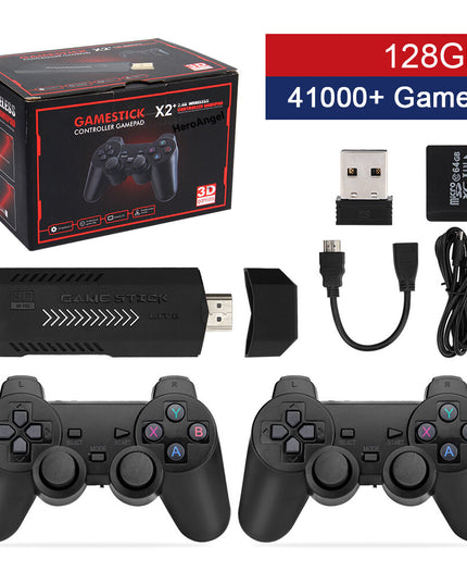 TV žaidimų konsolė HappyJoe X2, 64GB, su 37000 žaidimų
