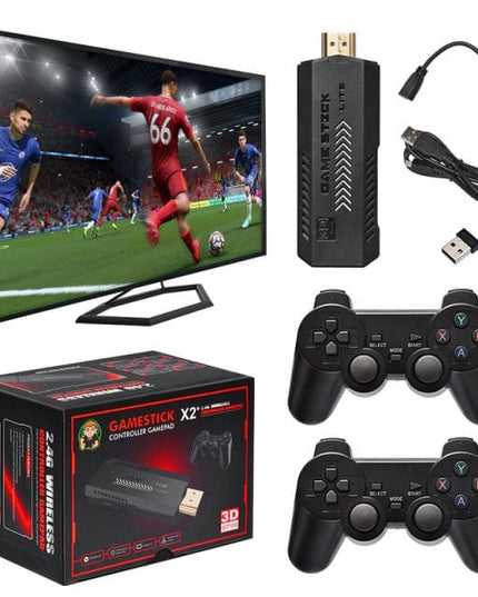 TV žaidimų konsolė HappyJoe X2, 64GB, su 37000 žaidimų