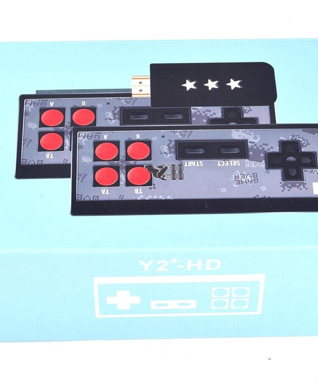HDMI Jungties TV konsolė su 638 Skirtingais Retro Žaidimais ir belaidžiais valdymo pultais