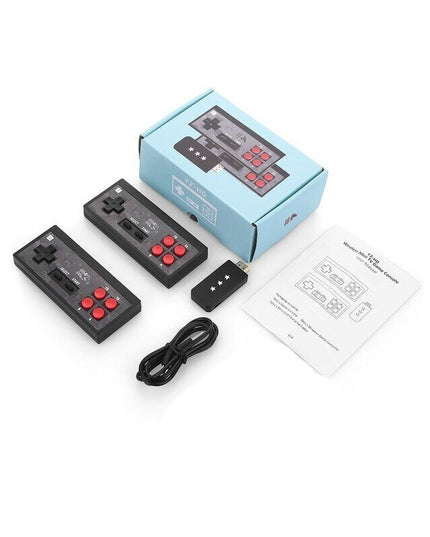 HDMI Jungties TV konsolė su 638 Skirtingais Retro Žaidimais ir belaidžiais valdymo pultais