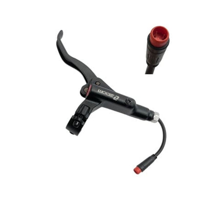 Hidraulinių stabdžių rankenėlė ZOOM kairė su 2 pin jungtimi Teverun Fighter 11 / 11+ / Supreme