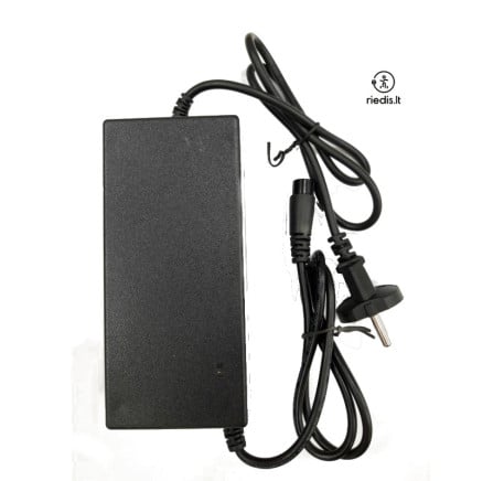 Įkroviklis 54.6V 2A GX16 ( 48V Baterijai ) su ventiliatoriumi