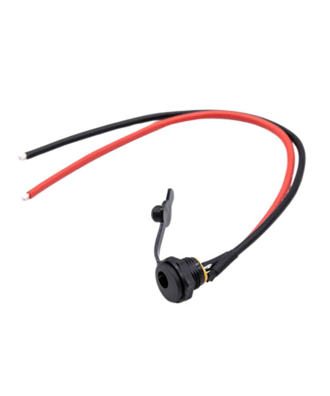 Įkrovimo lizdas DC 5.5 x 2.5 mm