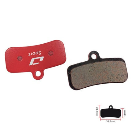 Jagwire D-brake Sport Semi-Metallic Compound stabdžių kaladėlės NAMI / TEVERUN / Talaria / Sur-ron