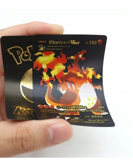 Juodos Pokemon kolekcinės kortos 10vnt. TCG Black - Limited Edition