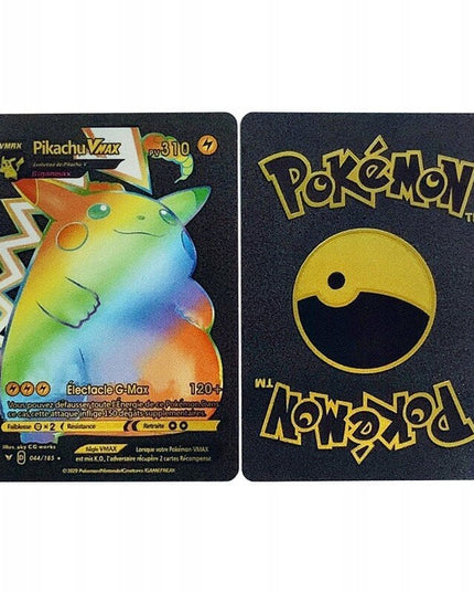 Juodos Pokemon kolekcinės kortos 10vnt. TCG Black - Limited Edition