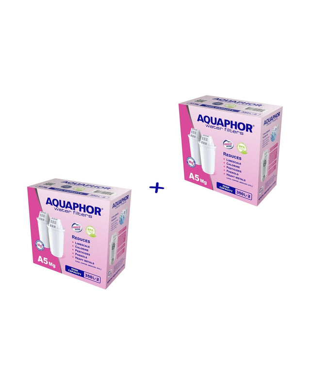 Vandens filtrai Aquaphor A5Mg, 2x2 vnt