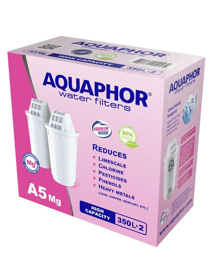Vandens filtrai Aquaphor A5Mg, 2 vnt.
