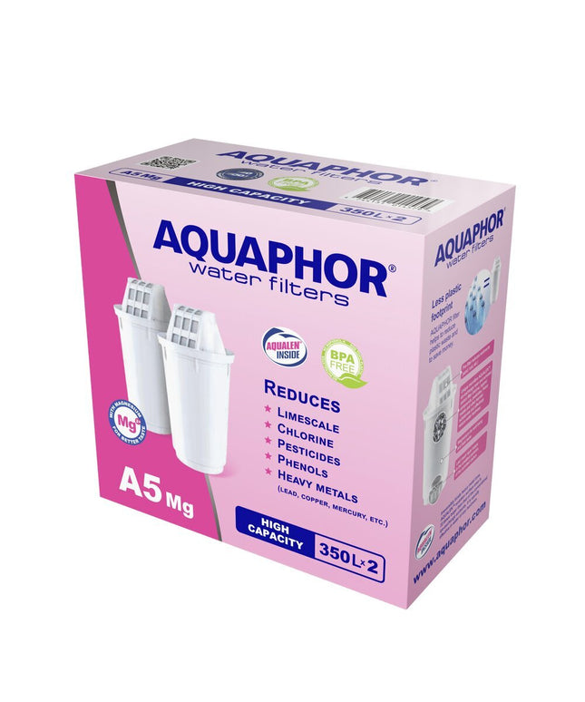 Vandens filtrai Aquaphor A5Mg, 2 vnt.