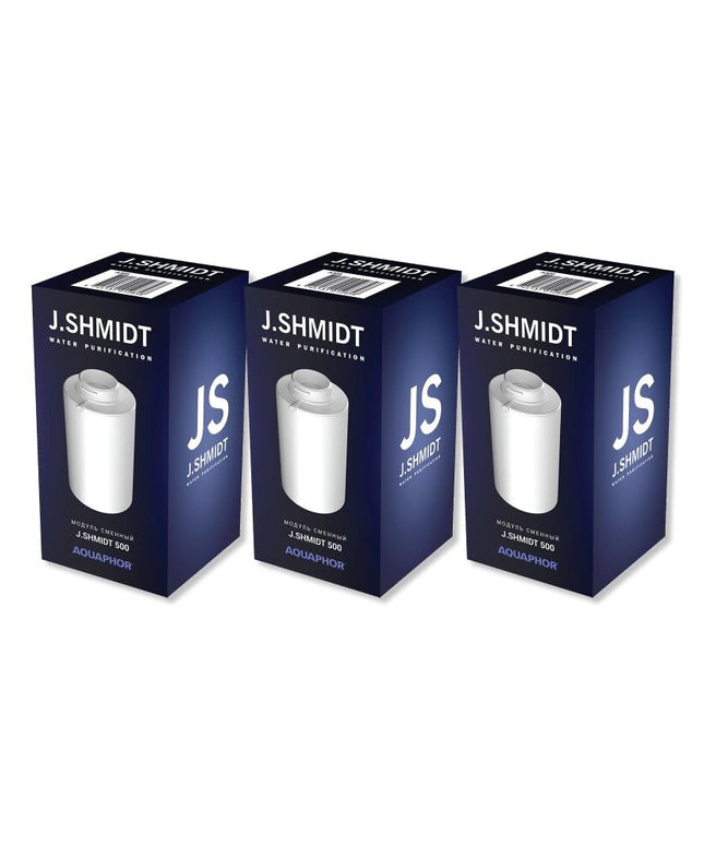 Keičiamieji vandens filtrai Aquaphor J.SHMIDT A500, 3 vnt