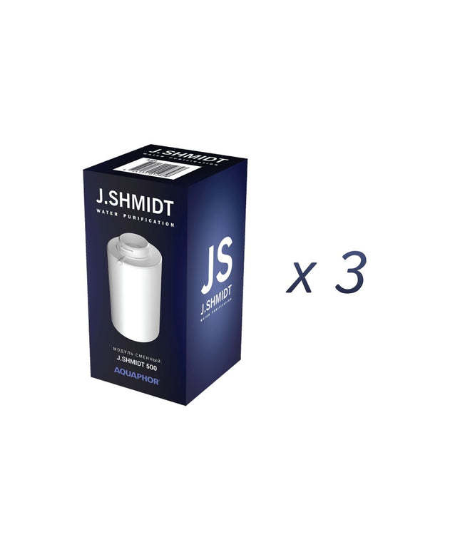 Keičiamieji vandens filtrai Aquaphor J.SHMIDT A500, 3 vnt