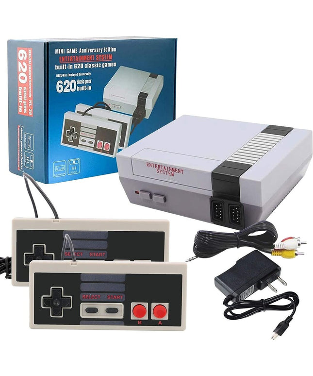 Klasikinė retro mini žaidimų konsolė Gomeflun B0CQ, su 620 žaidimų