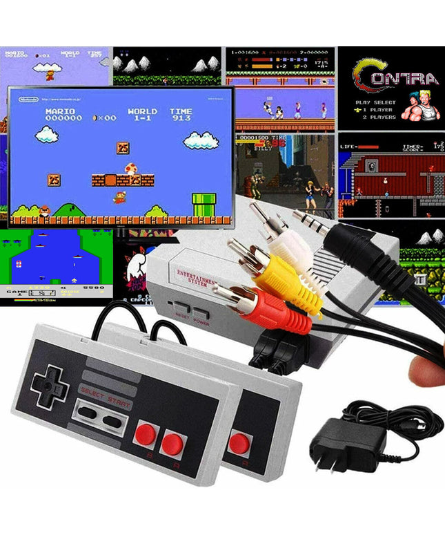 Klasikinių retro TV žaidimų konsolė su 620 žaidimų
