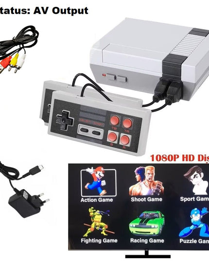 Retro TV žaidimų konsolė HappyJoe, su 620 žaidimų