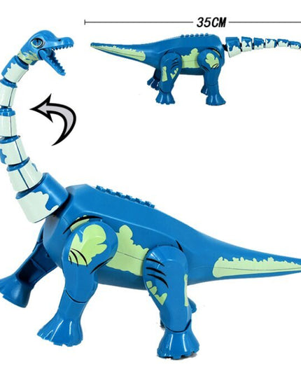 Konstruktorius Dinozauro Brachiosaurus figūrėlė Dino Park Jurrasic, 7 d.