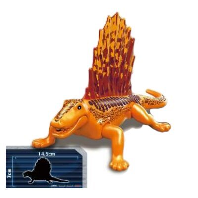 Konstruktorius Dinozauro Dimetrodon figūrėlė Dino Park Jurrasic, 7 d.