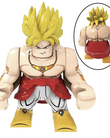 Konstruktorius Dragon Ball Son Goku figūrėlė HeroBricks, 8cm