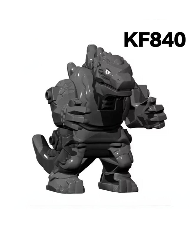 Konstruktoriaus figūrėlė Godzilla iš HeroBricks, 10 cm