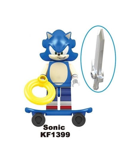 Konstruktoriaus figūrėlė Sonic the Hedgehog iš HeroBricks, 5cm, KF1399