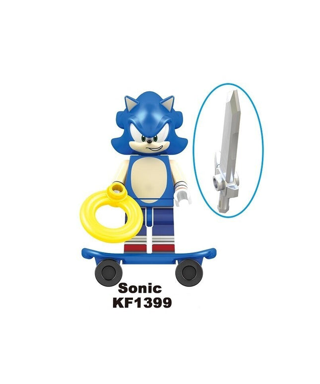 Konstruktoriaus figūrėlė Sonic the Hedgehog iš HeroBricks, 5cm, KF1399