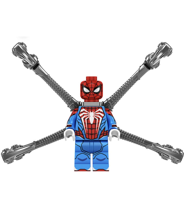 Konstruktoriaus figūrėlė Spider Man iš HeroBricks, 9 cm