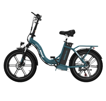 KOOLUX BK6S 4.0 elektrinis dviratis (20"), juoda