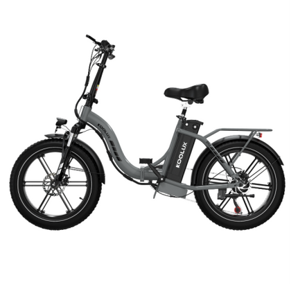KOOLUX BK6S 4.0 elektrinis dviratis (20"), juoda