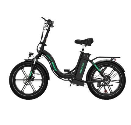 KOOLUX BK6S 4.0 elektrinis dviratis (20"), juoda