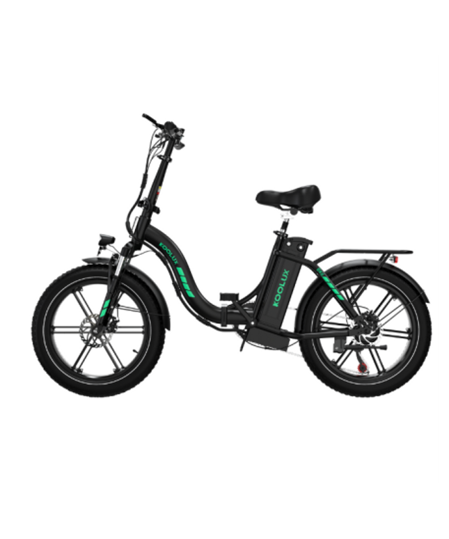 KOOLUX BK6S 4.0 elektrinis dviratis (20"), juoda
